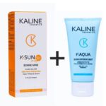KALINE PACK K-SUN ECRAN BONNE MINE FLUIDE + K-AQUA SOIN HYDRATANT CREME NUTRITIVE 50ML OFFRE SPECIAL