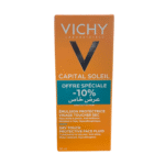 Vichy Capital Soleil Émulsion Anti-Brillance Toucher Sec SPF50 Peau Sensible Mixte à Grasse | 50ml