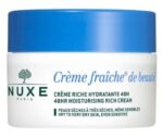 NUXE CREME FRAICHE DE BEAUTE CREME RICHE HYDRATANTE 48H PEAUX SECHES A TRES SECHES 50ML