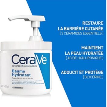 CERAVE BAUME HYDRATANT 454G AVEC POMPE