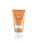 VICHY CAPITAL SOLEIL CREME ONCTUEUSE INVISIBLE PEAU NORMALE A SECHE SPF50+ 50ML