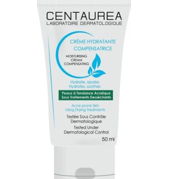 CENTAUREA CREME HYDRATANTE COMPENSATRICE PEAUX A TENDANCE ACNEIQUE 50ML