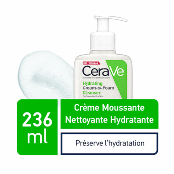 Cerave Crème Moussante Nettoyante Hydratante – 236 ml