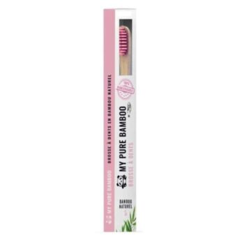 DENTI SMILE MY PURE  BROSSE A DENTS BAMBOU ROSE