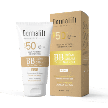Dermalift BB Crème émulsion Anti-Brillance 5 en 1 Toucher Sec 50 Ml