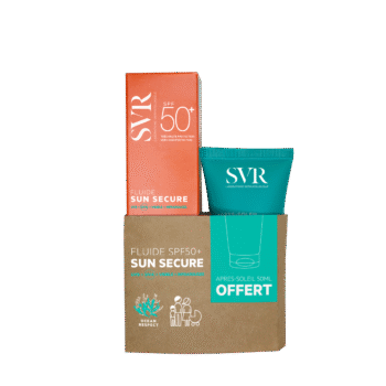 SUN SECURE Fluide SPF50+ SUN SECURE Après-Soleil 50ml (offert)