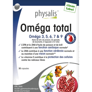 PHYSALIS OMEGA TOTAL ( OMEGA 3,5,6,7 & 9 ) 30 CAPSULES