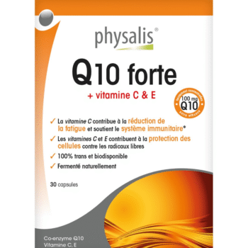 PHYSALIS Q10 FORTE +VIT C&E 30 GELULES