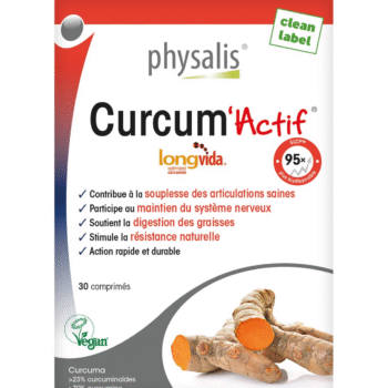 PHYSALIS CURCUM ACTIF 30 COMPRIMES