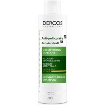 VICHY DERCOS ANTI-PELLICULAIRE SHAMPOOING TRAITANT CHEVEUX SECS 200ML