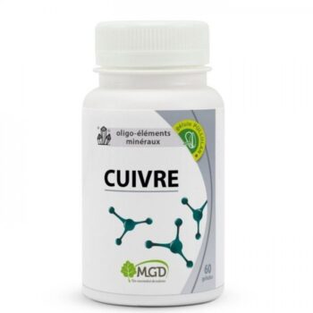 MGD CUIVRE 250MG B60 GELULES