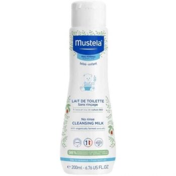 MUSTELA LAIT DE TOILETTE SANS RINCAGE A L'AVOCAT PEAU NORMALE 200ML