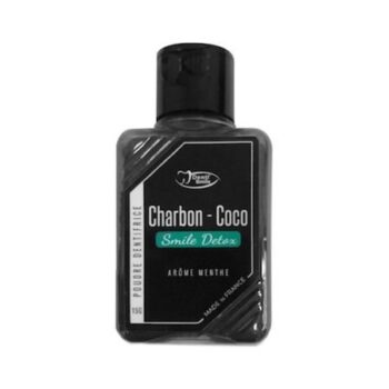 DENTI SMILE CHARBON COCO POUDRE DETOX AROME MENTHE 15G