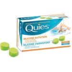 QUIES PROTECTION AURICULAIRE SILICONE NATATION ADULTE TEXTURE MALLEABLE B3 PAIRES