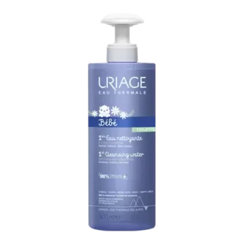 URIAGE BEBE 1ERE EAU NETTOYANTE SANS RINCAGE POMPE 500ML